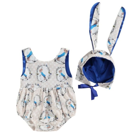 Easter Girl Clothes, Easter Baby Outfits, Easter Toddler Outfits, Bunny Clothes - Picture 1 of 2